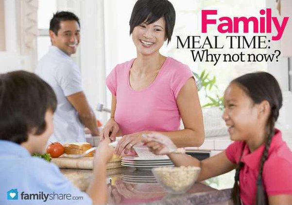 How to make family meal time count