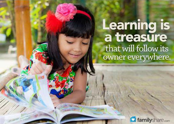 Learning is a treasure