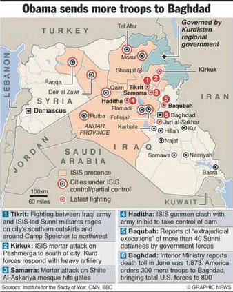 Troops to Baghdad