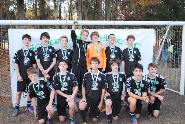 0101 U15 soccer winners