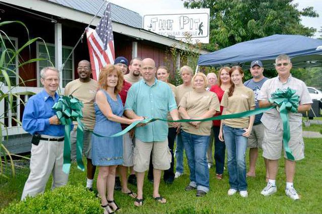 0823 the pit ribbon cutting