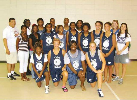 7.22 ECHS girls bb