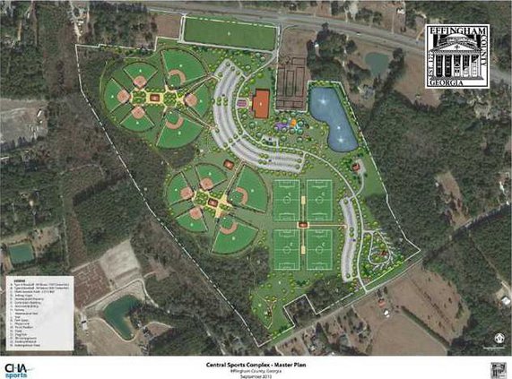 New Effingham County Recreation Facility ground breaking invitation March 2016