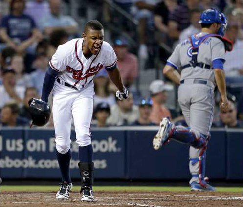 Blue Jays Braves Base Heal