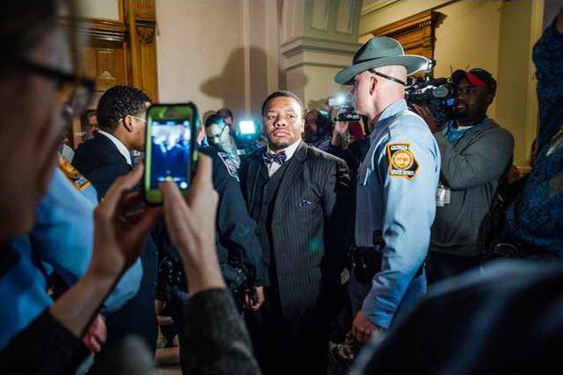 Francys Johnson protest