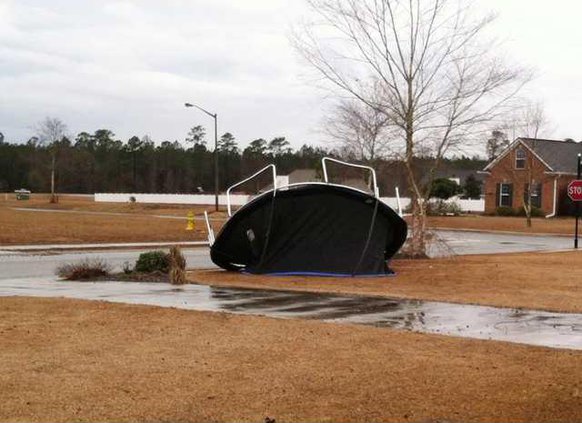 flying trampoline