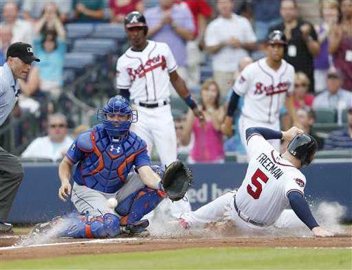 Mets Braves Baseball  Heal WEB