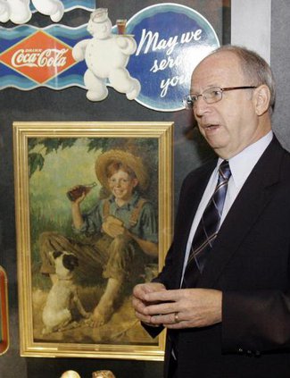 Norman Rockwell Coca Cola Tapete