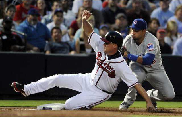 Cubs Braves Baseball Heal