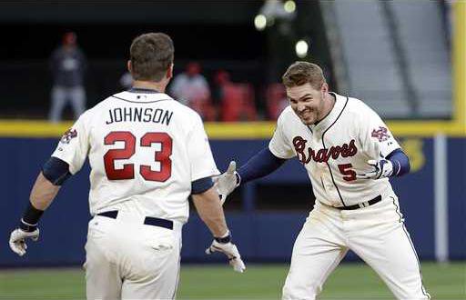 Reds Braves Baseball Heal