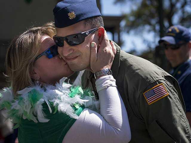 Women kissing hard