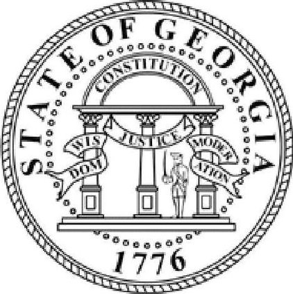 Georgia state seal W