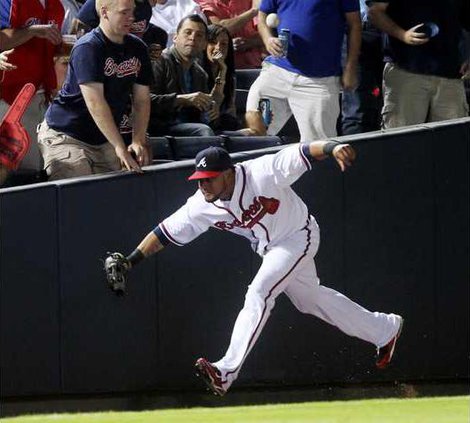 Phillies Braves Baseb Heal