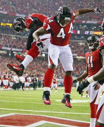 Seahawks Falcons Foot Heal