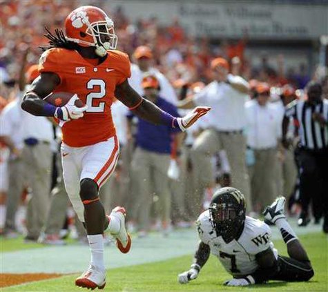 Wake Forest Clemson F Heal