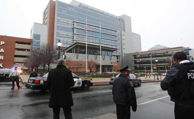 Courthouse Shots Fire Werm