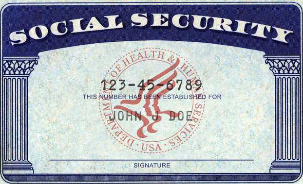 social security card