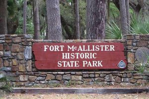 Fort McAllister sign