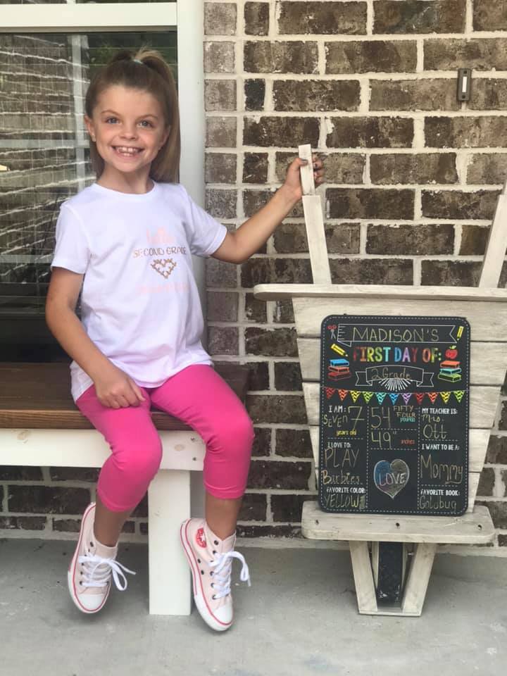 Madison Boyer, 2nd grade, MES