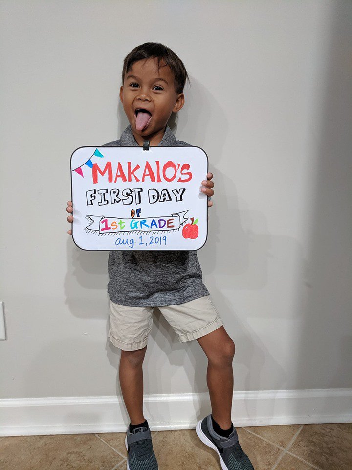 Makaio Jones, 1st Grade, RHPS