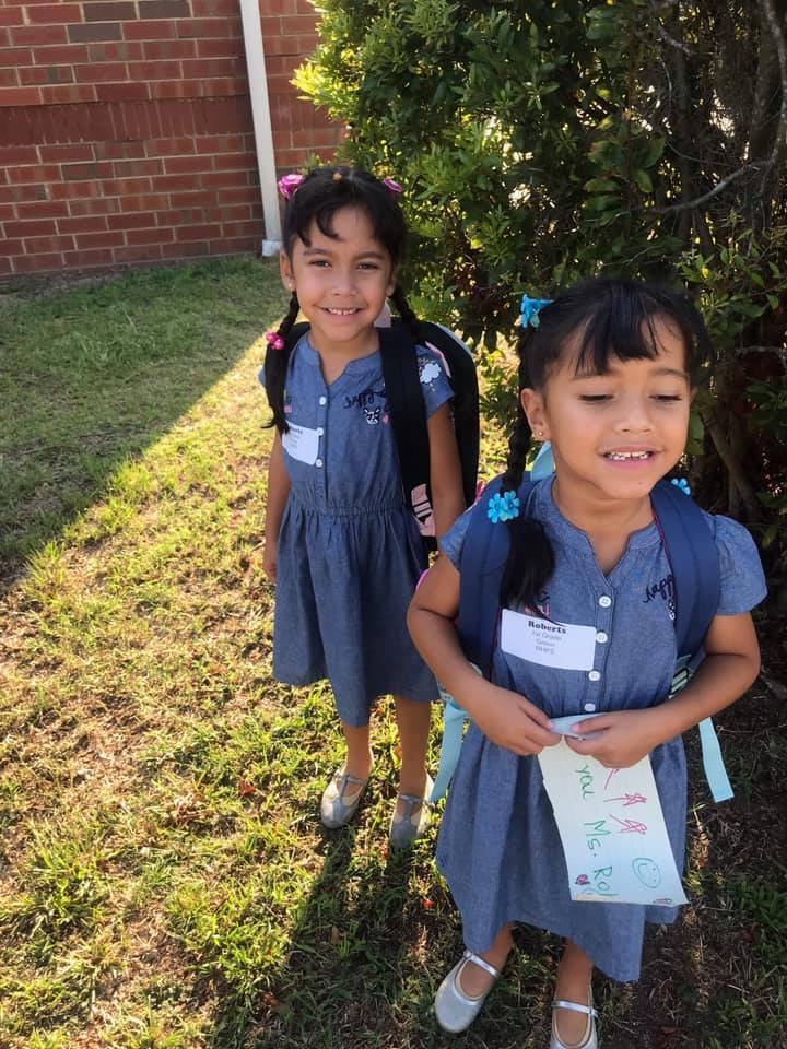 Samantha & Sophia Rubio, 1st grade, RHPS