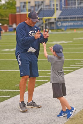 high five