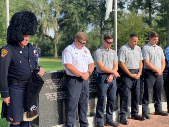 RH 911 ceremony