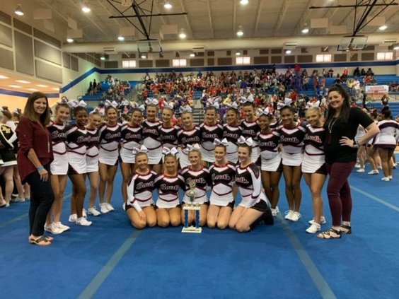 south cheerleaders