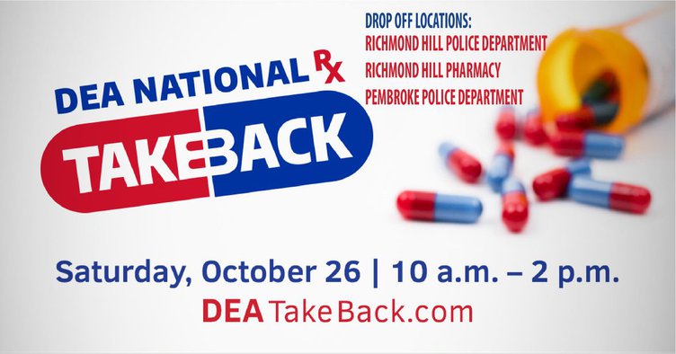 Drug take back day 2019