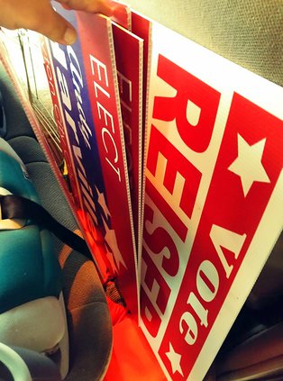 Sign theft