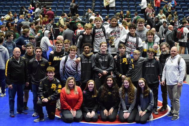 Richmond Hill High wrestlers