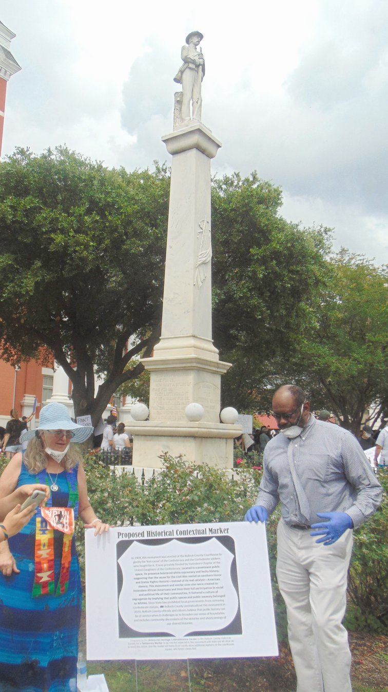 Contextual marker for Confederate statue proposals go to Bulloch