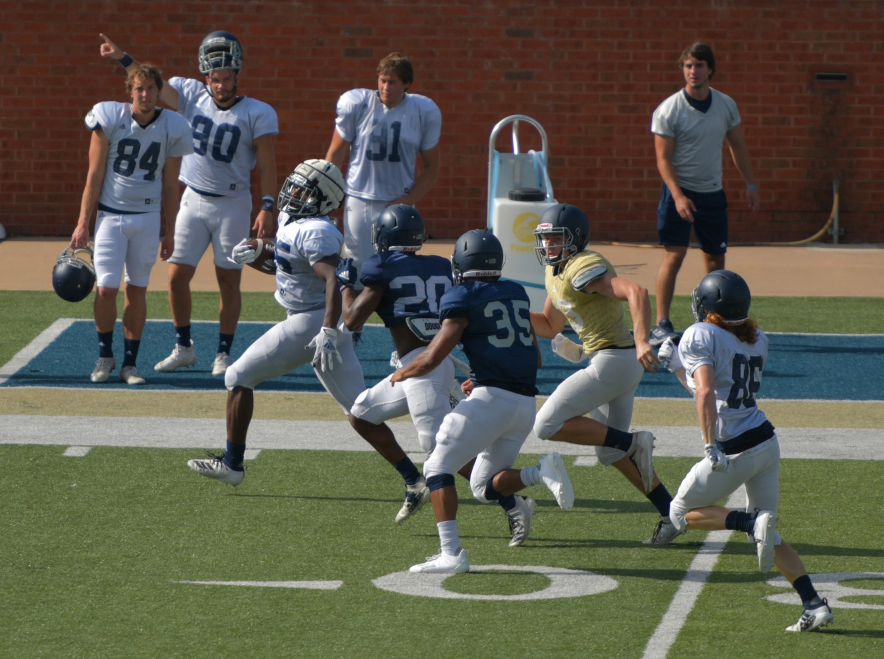 Georgia Southern holds first pre-season scrimmage - Statesboro Herald