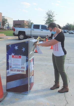 absentee ballot drop box