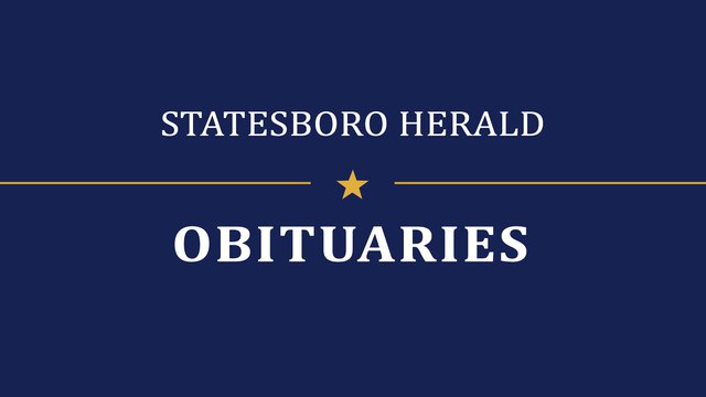 Obituary - Mr. William Richard Dennard - Statesboro Herald