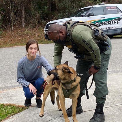 emma stanford and K9