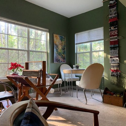 Now, the totems hang in Hokanson's home, where she continues work.