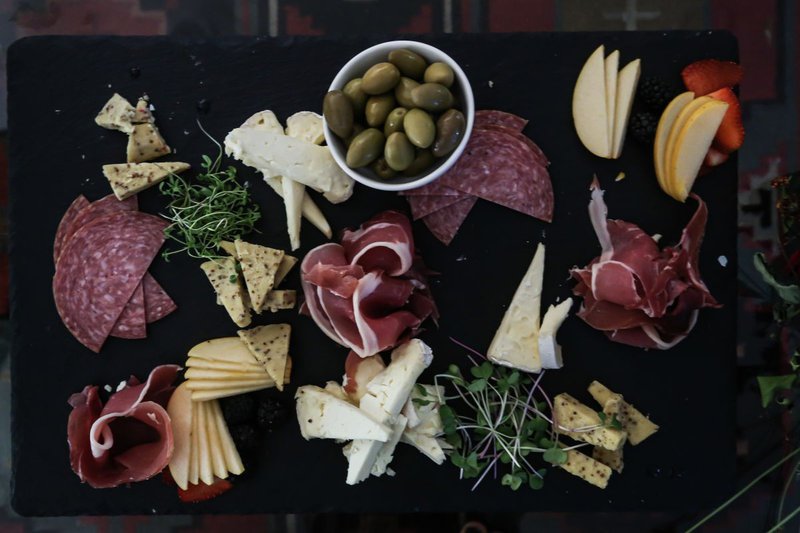 The cheese plate.