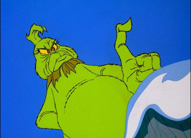 Still from How the Grinch Stole Christmas.
