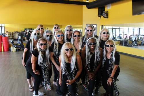 The Nanas in their Lady Gaga costumes. Photo by Rachael Flora