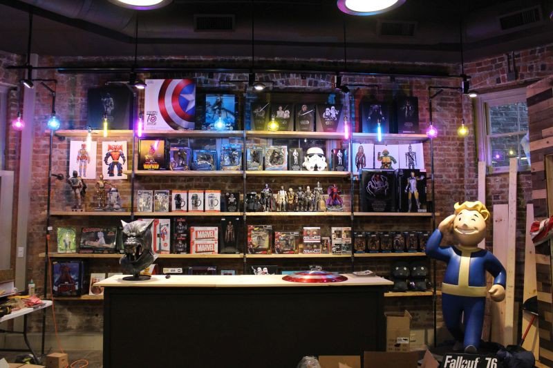 The counter at Odin and Sons.