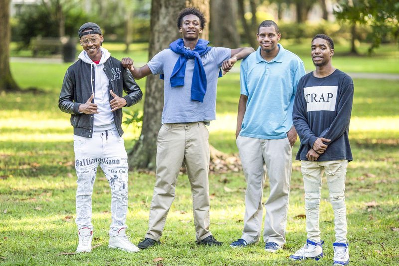 Javonte and the TLP crew. Photo by John Alexander
