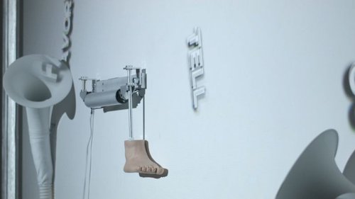 The Robotic Activated Word Kicking Machine.