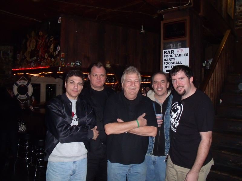 Above L-R: Mark Vaquer, Greg Williams, Jerry Zambito, Paul Cooper and Thomas Claxton. Photos courtesy of Thomas Claxton