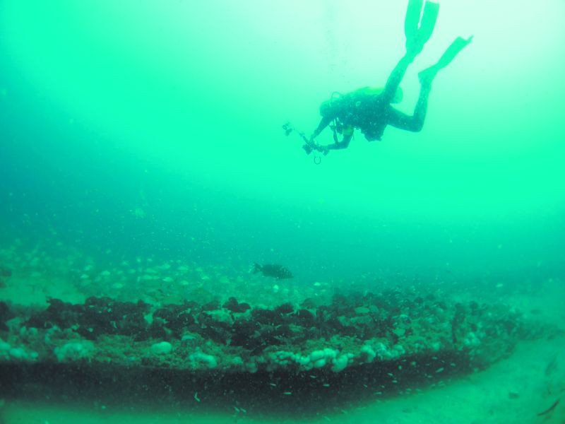 Scientists collect data from the protected research area, which makes up a third of the overall marine sanctuary.
