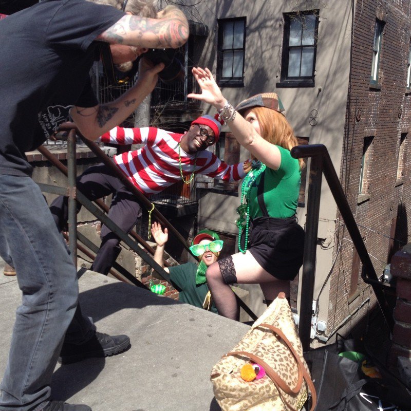 An outtake from our Stone Stairs of Death cover shoot by Geoff L. Johnson