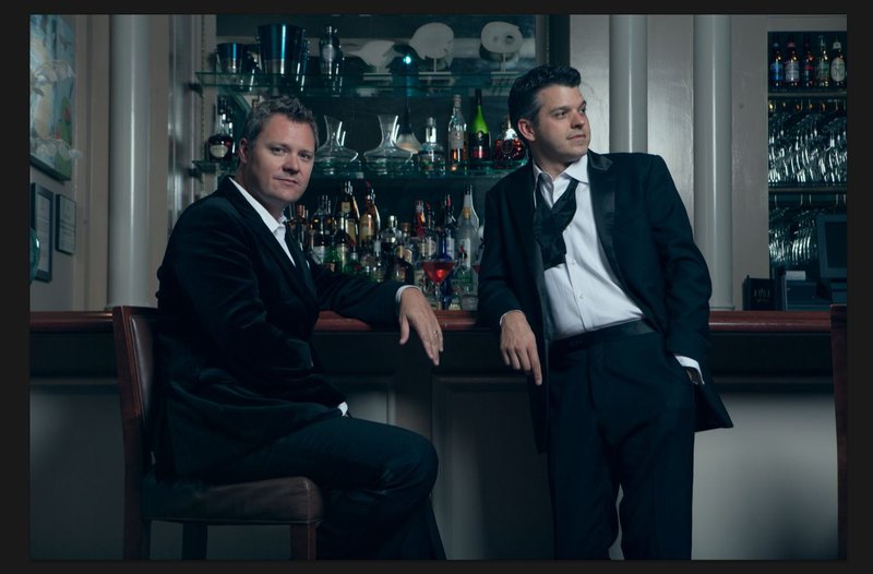 Jeremy Davis and Clay Johnson, founders of The Fabulous Equinox Orchestra.