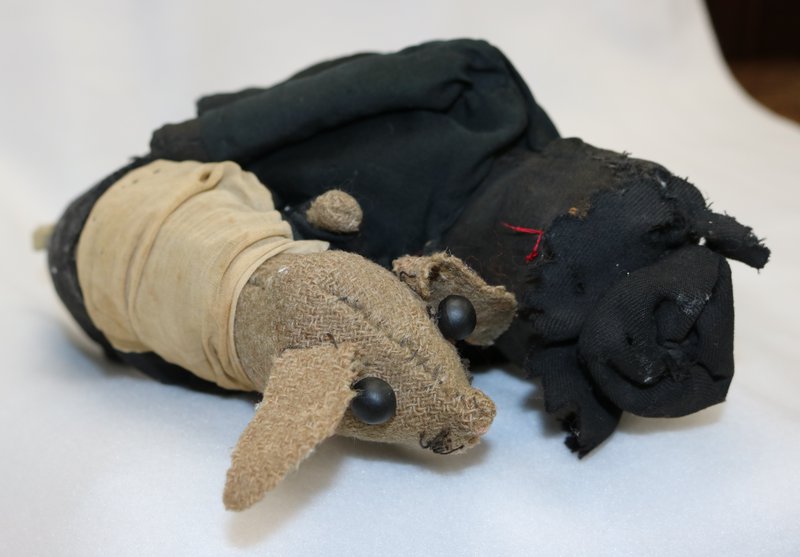 Hand-stitched Folk Doll, undated. Courtesy of Davenport House Museum.