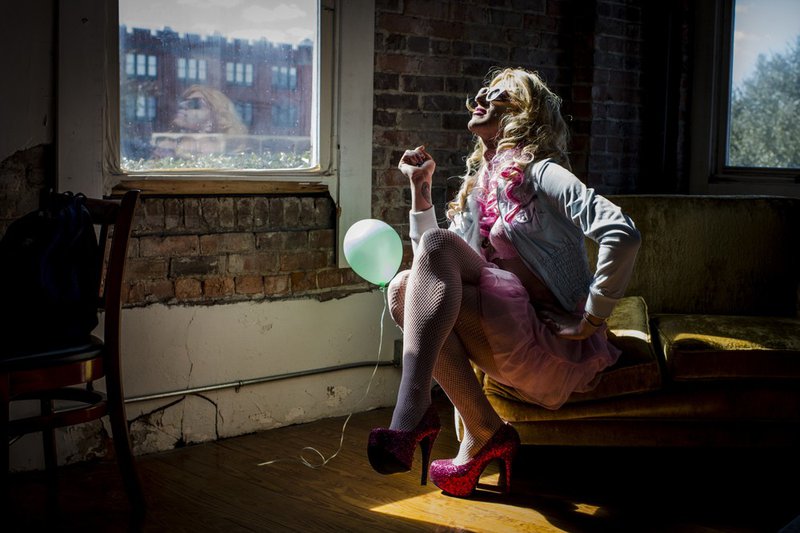 The House of Gunt's Rachel Fauxrelle upstairs in Ampersand.