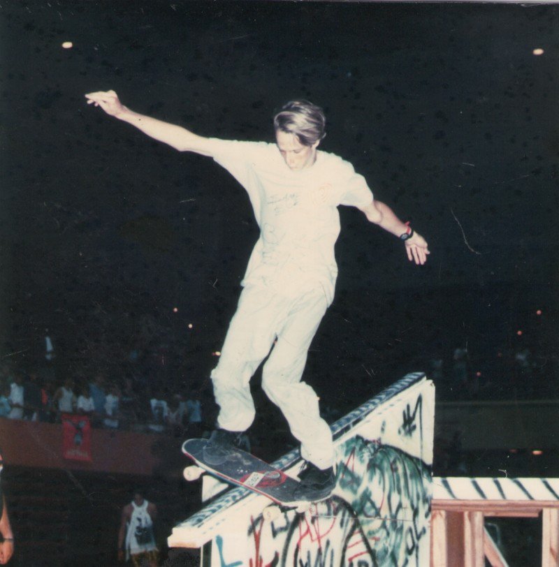 Tony Hawk rode rails at Savannah Slamma in the late 1980’s.
